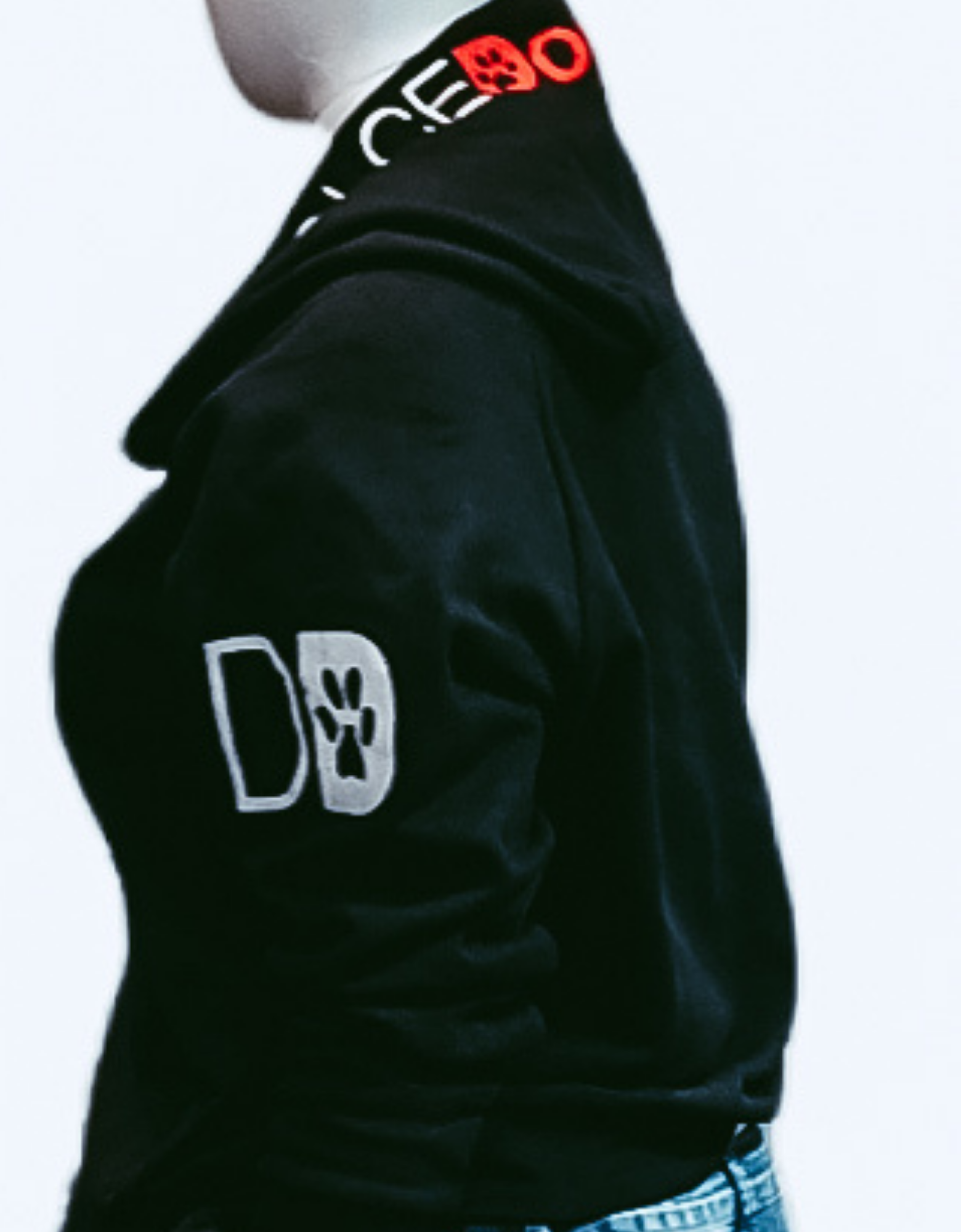 Dog walking hoodie 2025